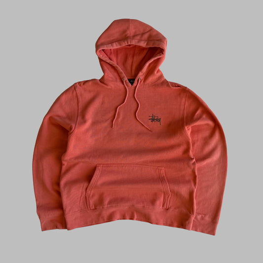 Stussy Spell Out Hoodie - Large