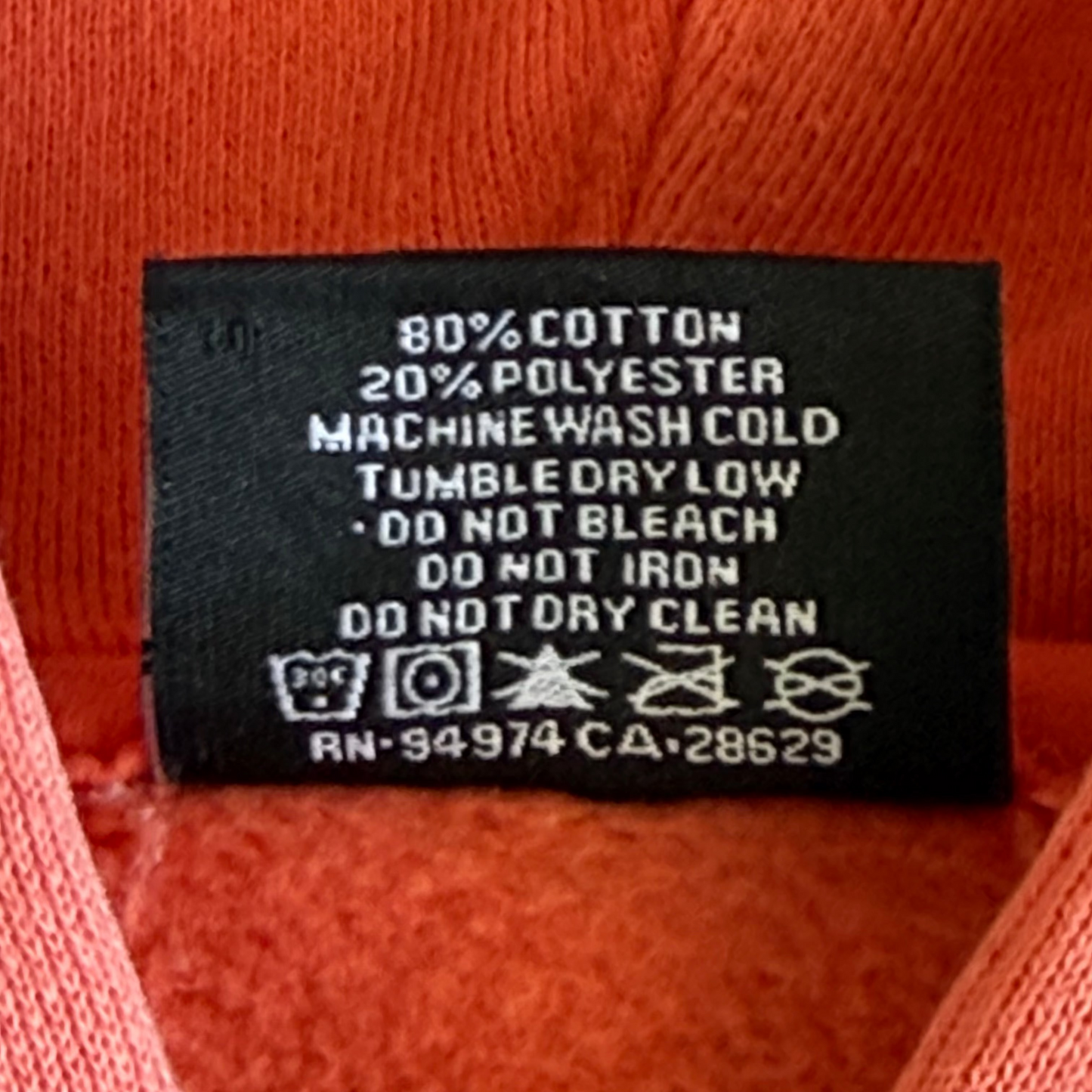 Stussy Spell Out Hoodie - Large