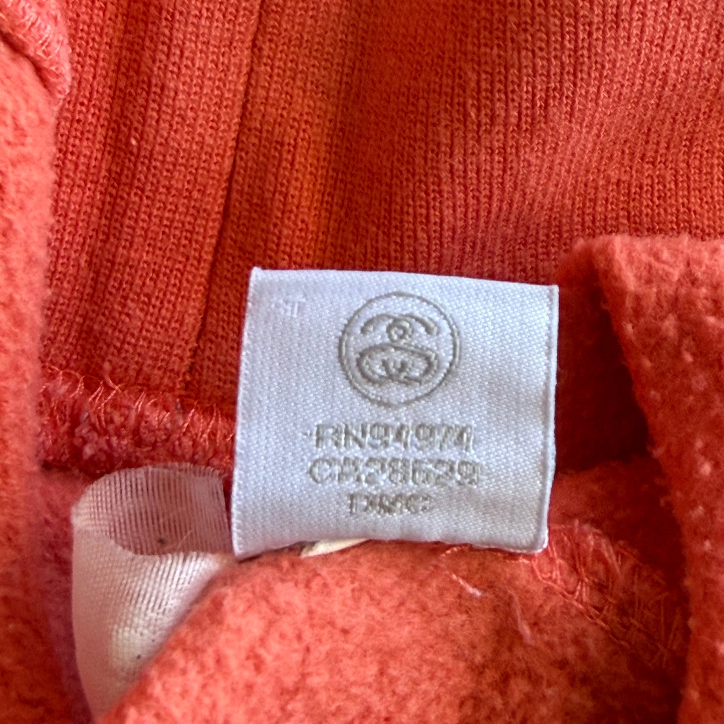 Stussy Spell Out Hoodie - Large