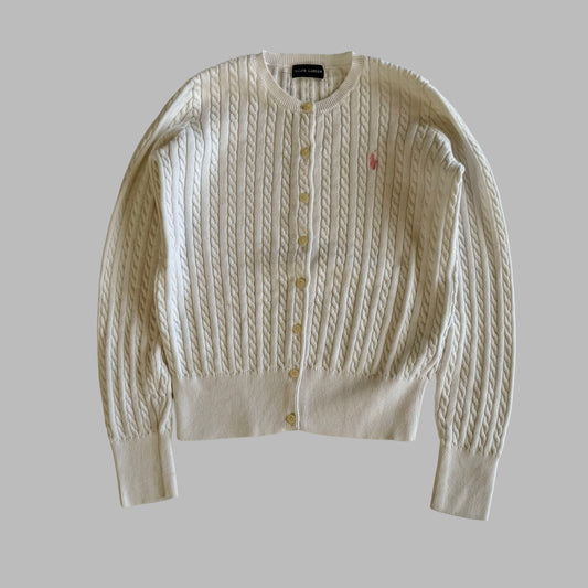 Ralph Lauren Cable Knit Cardigan - XS