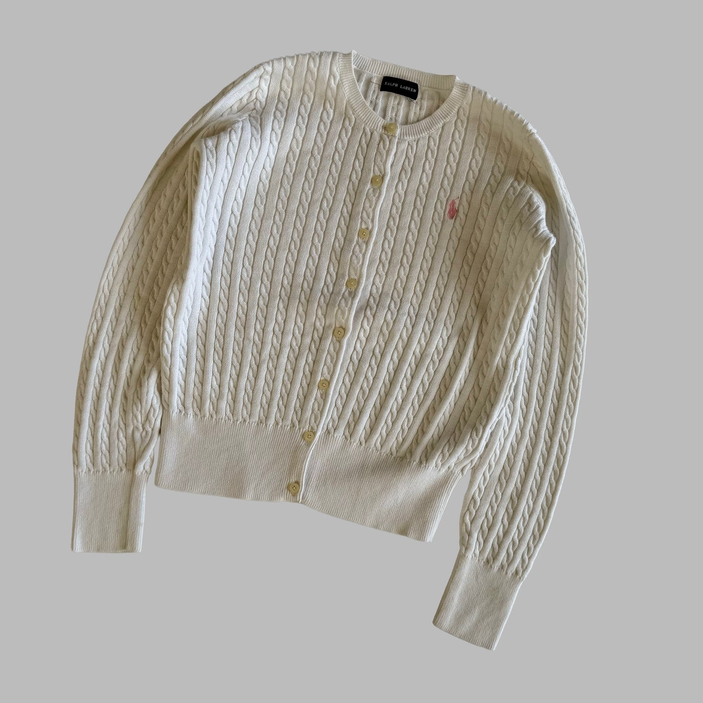 Ralph Lauren Cable Knit Cardigan - XS