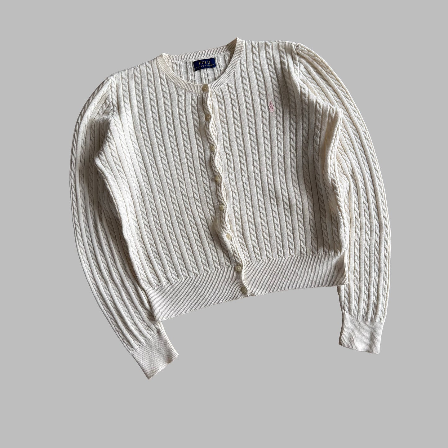 Polo Ralph Lauren Cable Knit Cardigan - L