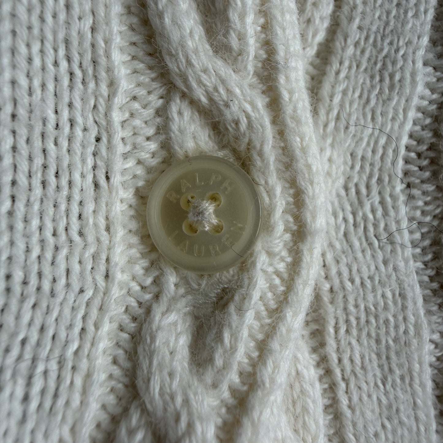Polo Ralph Lauren Cable Knit Cardigan - L
