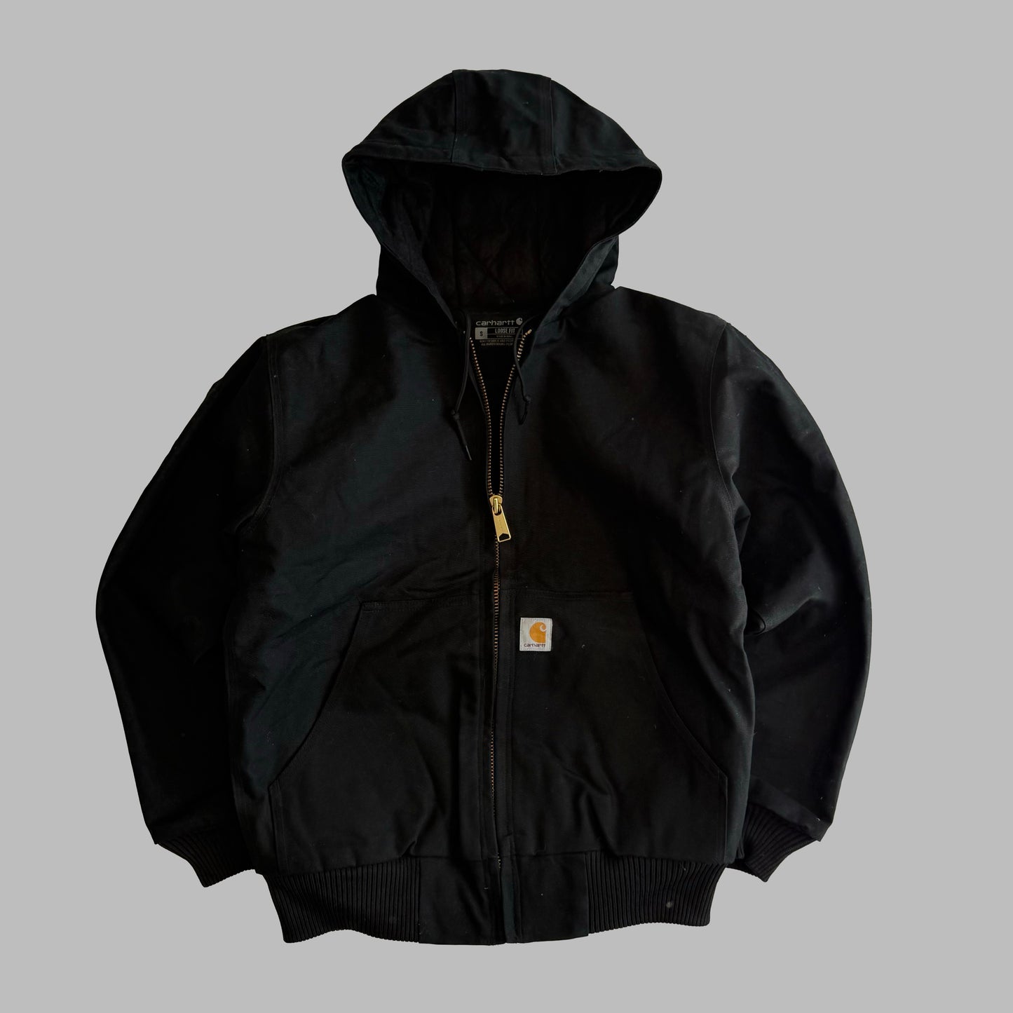 Carhartt Fleece-Lined Duck Canvas Jacket - S