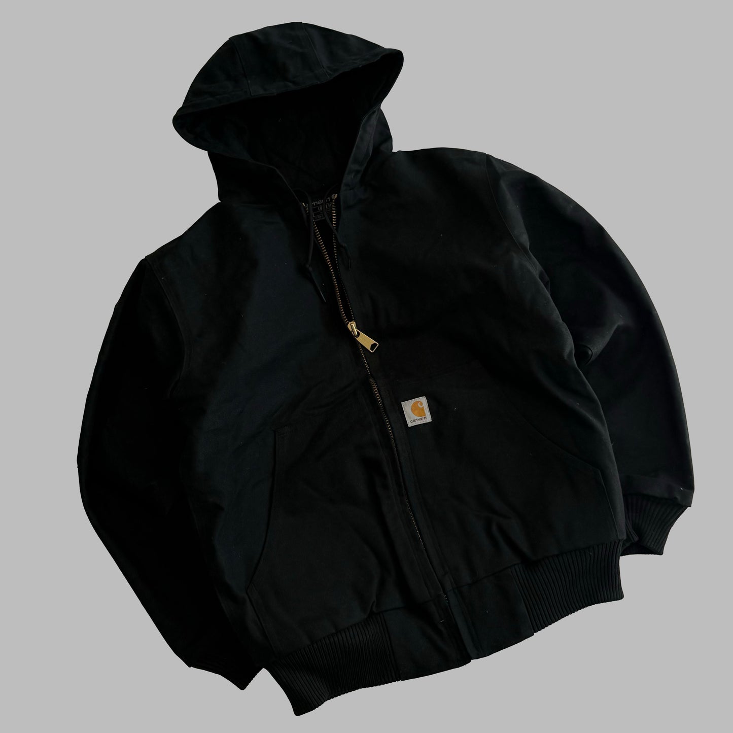 Carhartt Fleece-Lined Duck Canvas Jacket - S