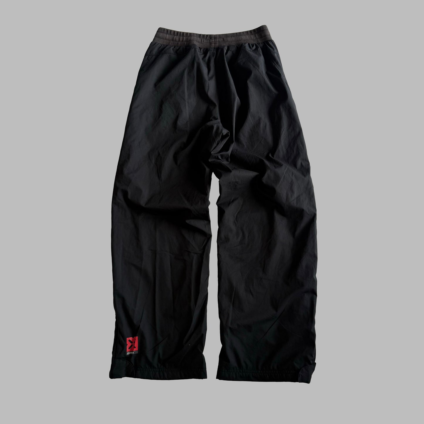 Y2K Nike Wide Leg Classic Track Pants - L