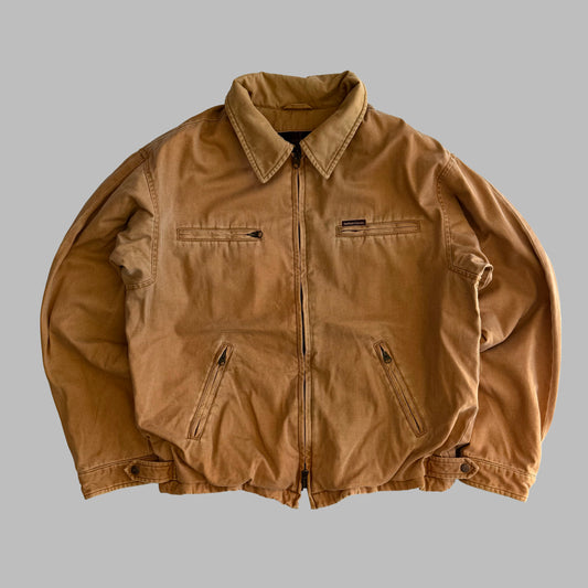 Y2K Marlboro Classic Canvas Workwear Jacket - L