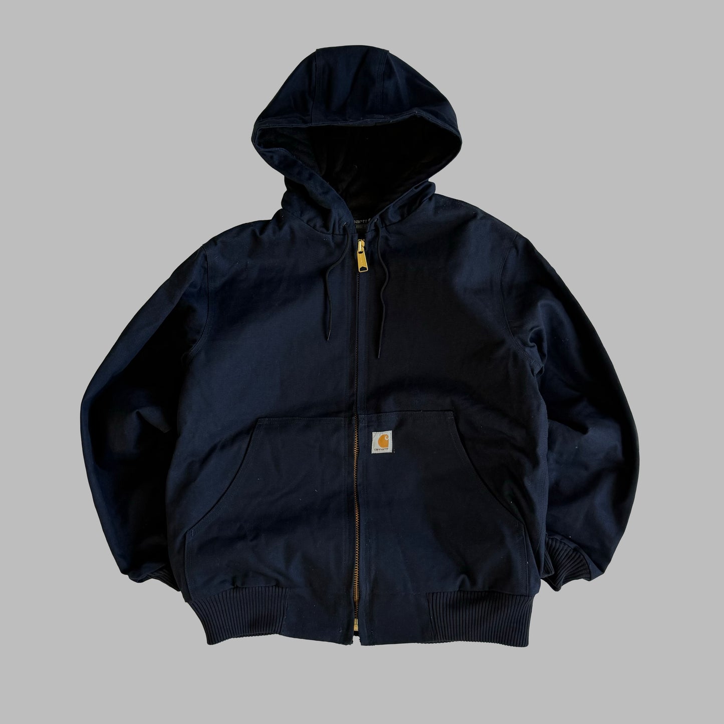 Carhartt Hooded Duck Canvas Work Jacket - L