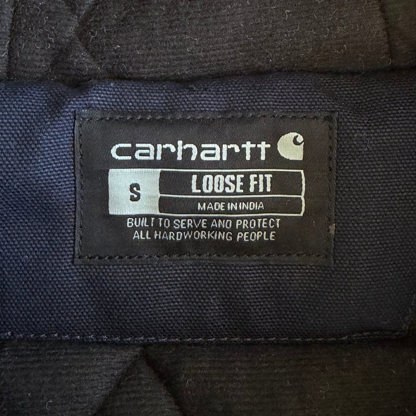 Carhartt Hooded Duck Canvas Work Jacket - S