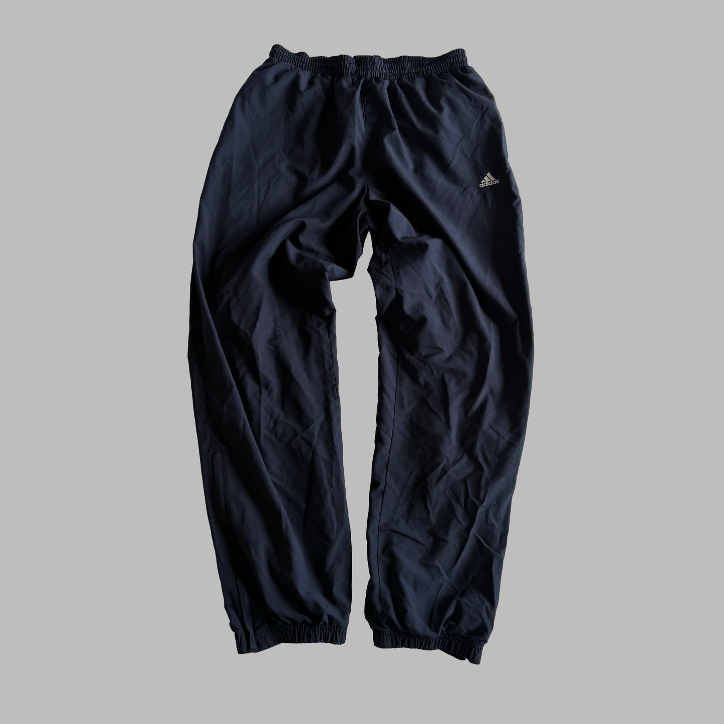 Y2K Adidas Classic Baggy Track Pants - S