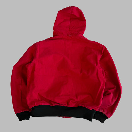 Y2K Carhartt Hooded Active Jacket - Large