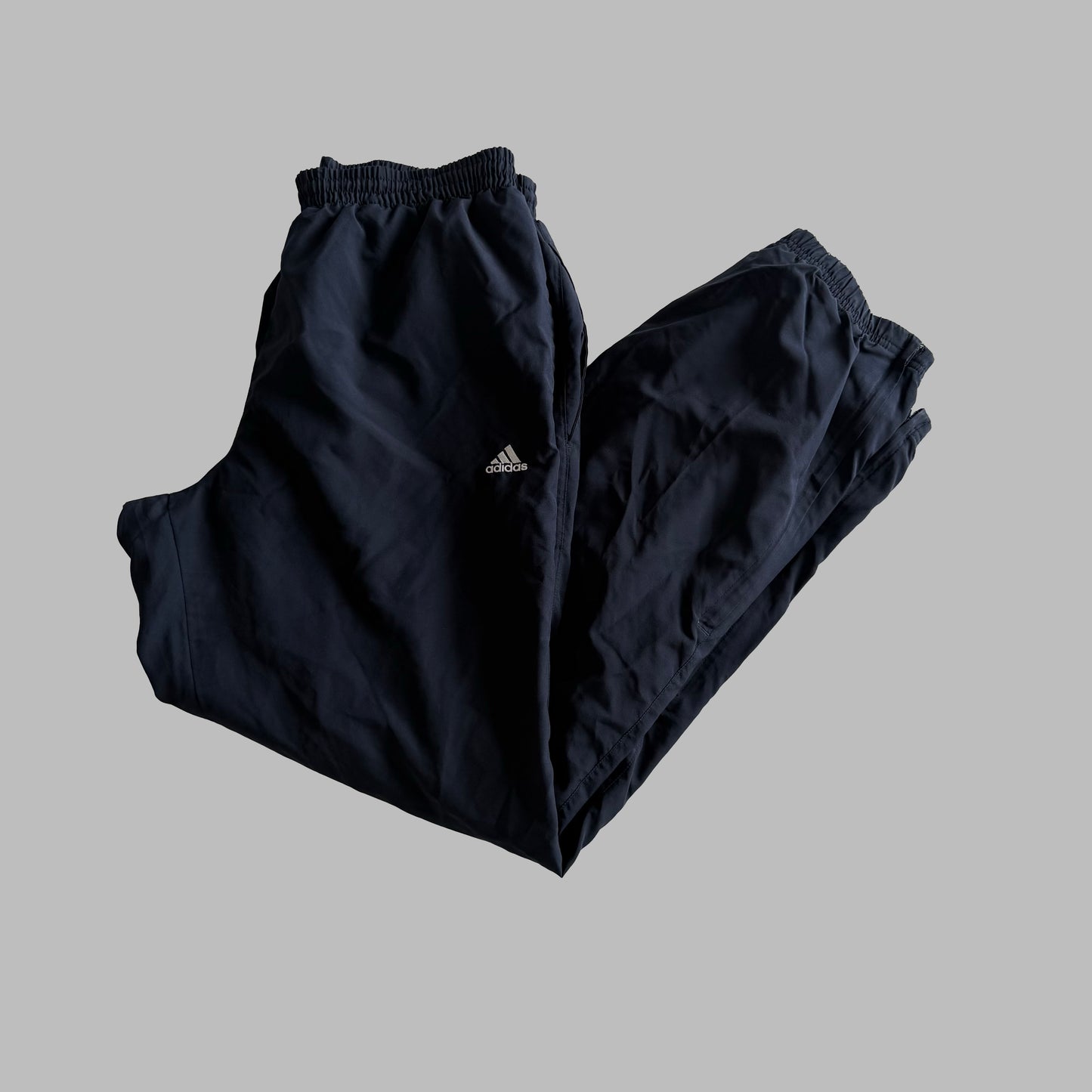 Y2K Adidas Classic Baggy Track Pants - S
