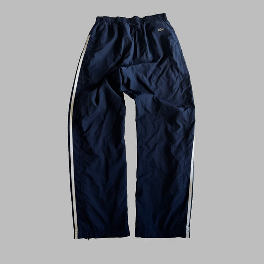 Y2K Adidas Three Stripe Baggy Track Pants - S