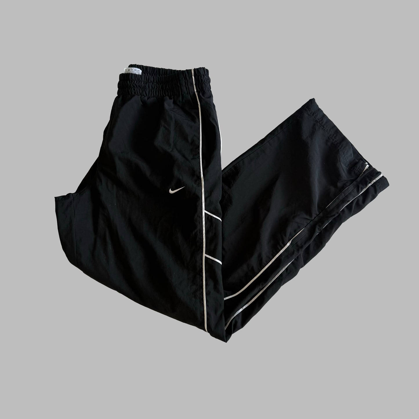 Nike Wide Leg Striped Track Pants - L