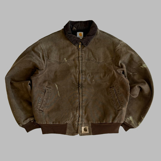 Y2K Carhartt Blanket Lined Detroit Jacket - L
