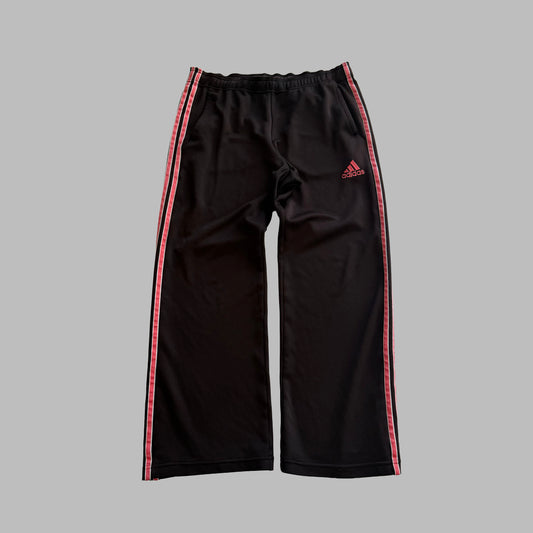 Y2K Adidas Three Stripe Active Track Pants - M