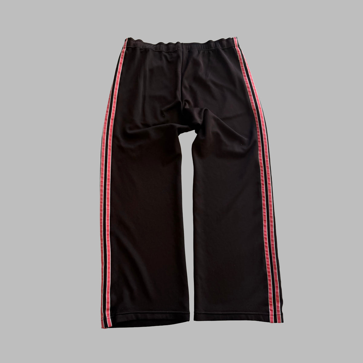 Y2K Adidas Three Stripe Active Track Pants - M