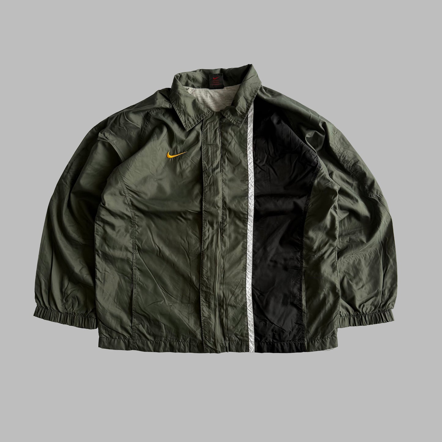 90s Nike Classic Swoosh Track Jacket - S