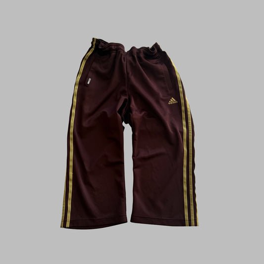 Y2K Adidas Three Stripe Capris - S