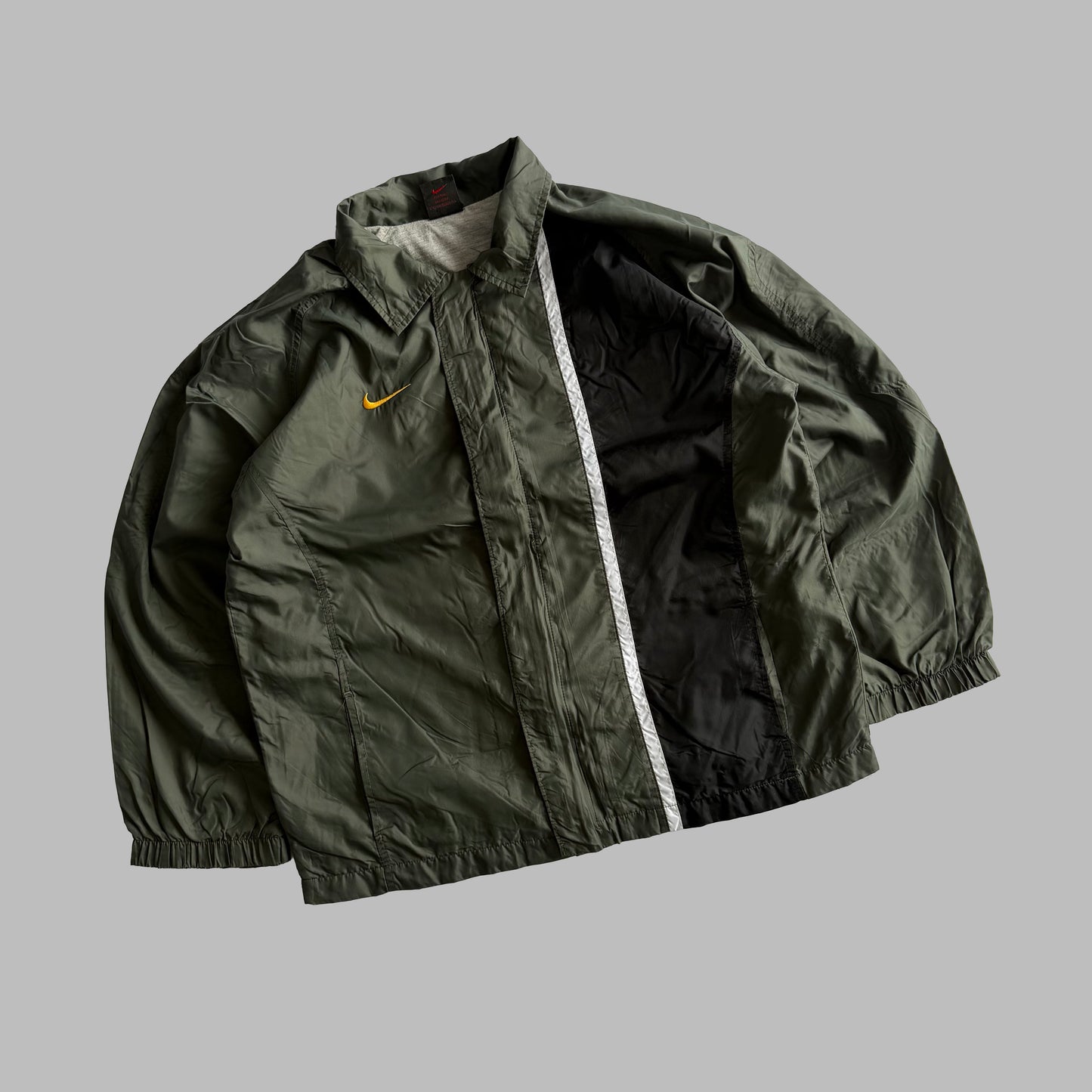 90s Nike Classic Swoosh Track Jacket - S