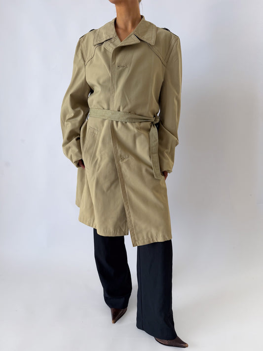 90s Burberry Trench Coat - M