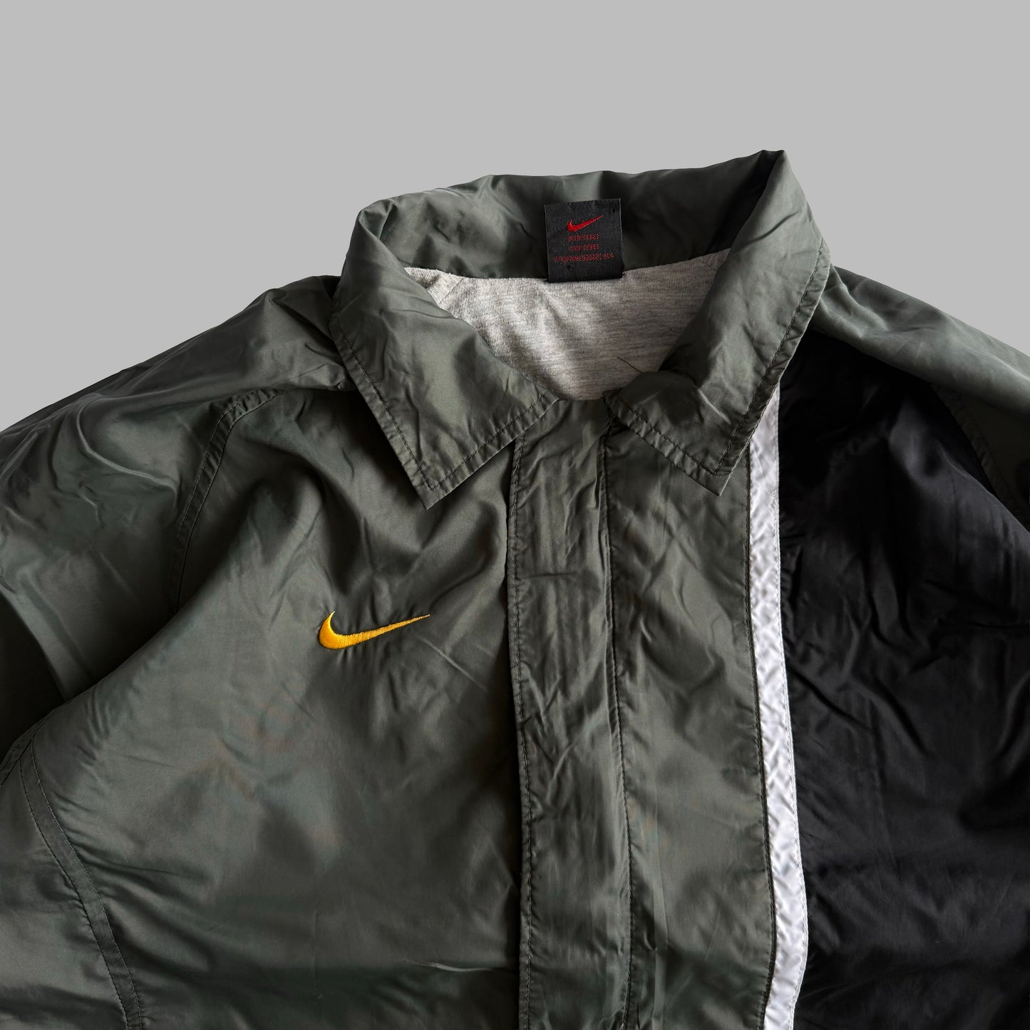 90s Nike Classic Swoosh Track Jacket - S