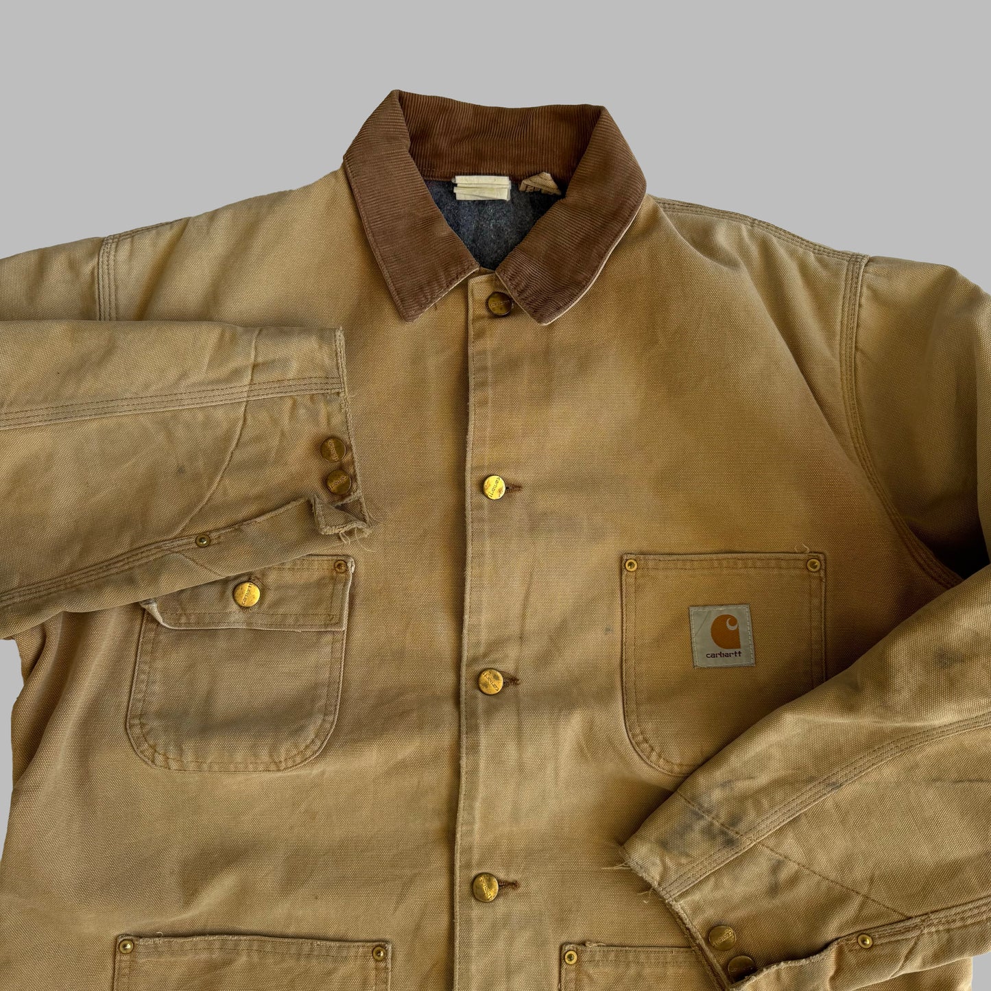 90s Carhartt Blanket Lined Work Jacket - XL
