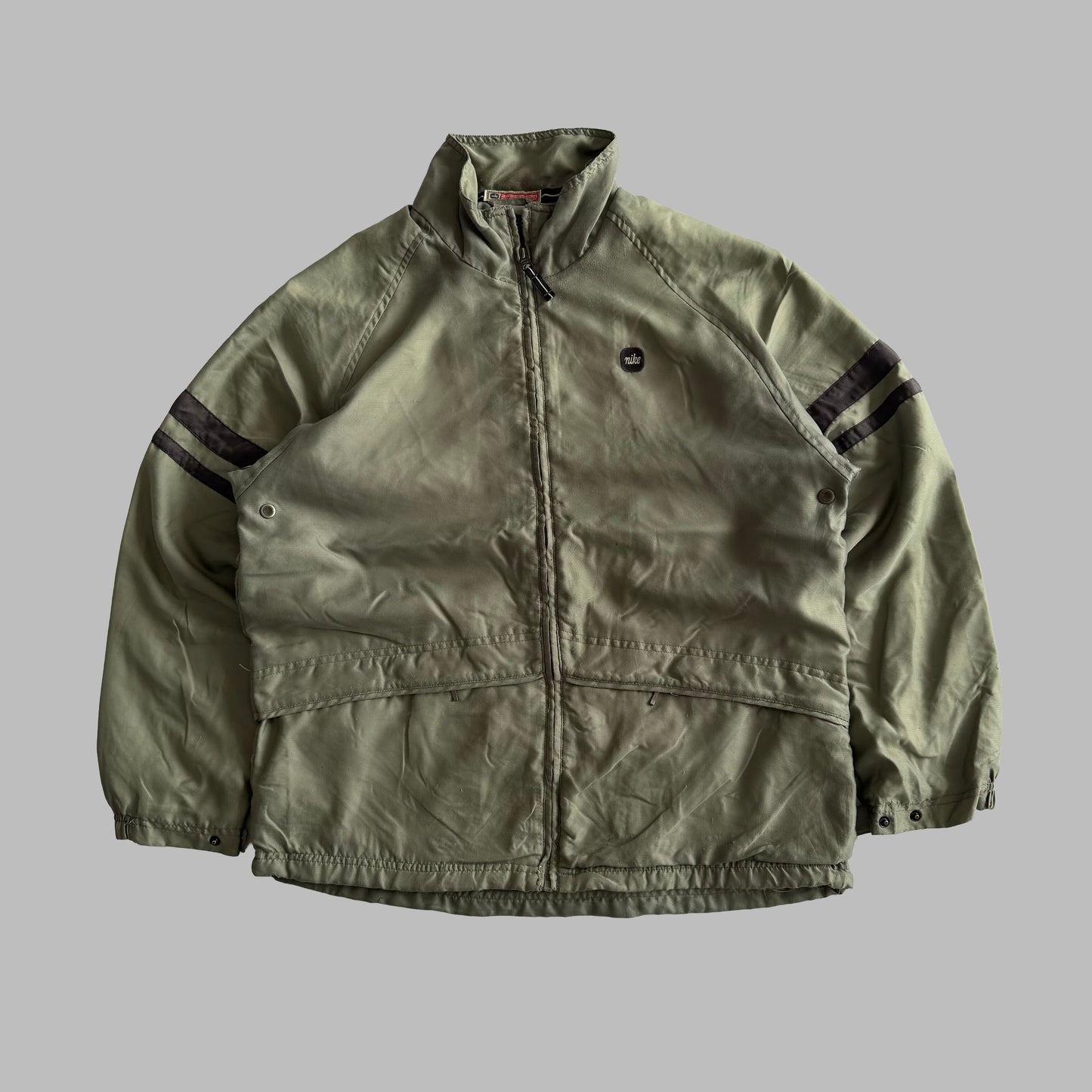 Y2K Nike Classic Swoosh Track Jacket - S