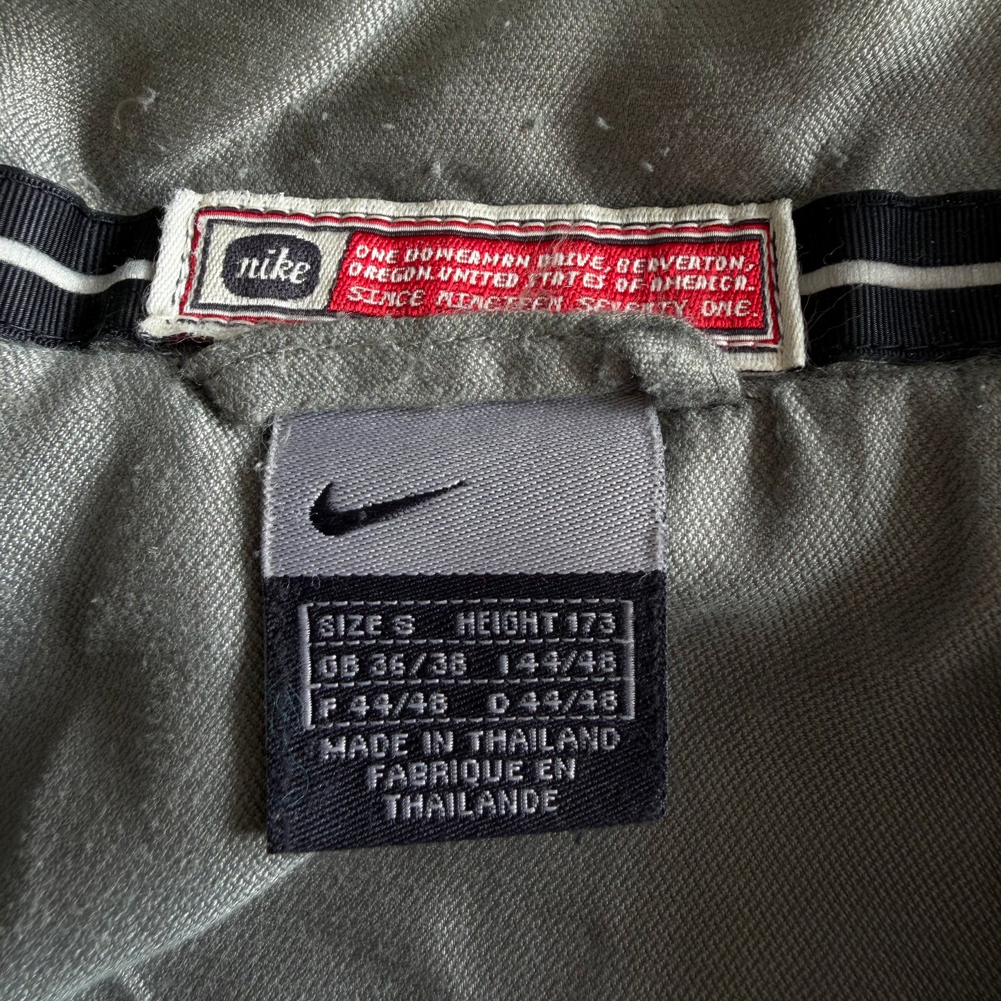 Y2K Nike Classic Swoosh Track Jacket - S