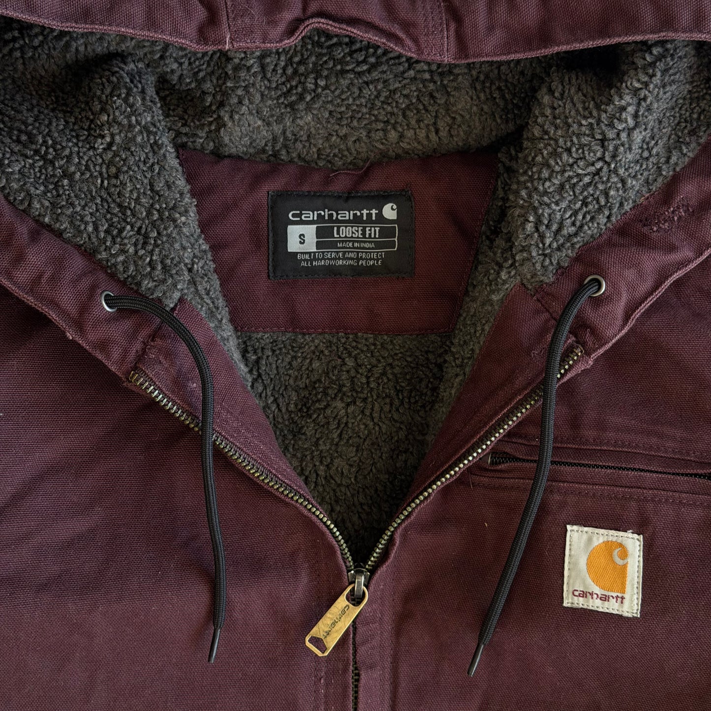 Carhartt Sherpa-Lined Active Jacket - S