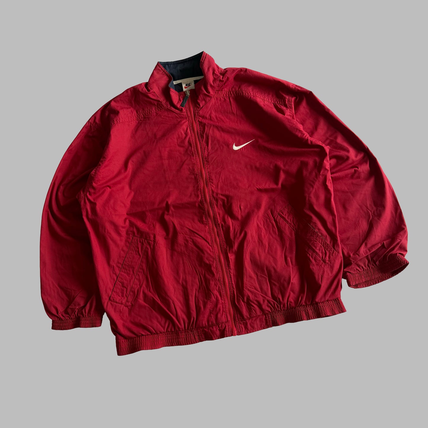 90s Nike Classic Swoosh Track Jacket - XL