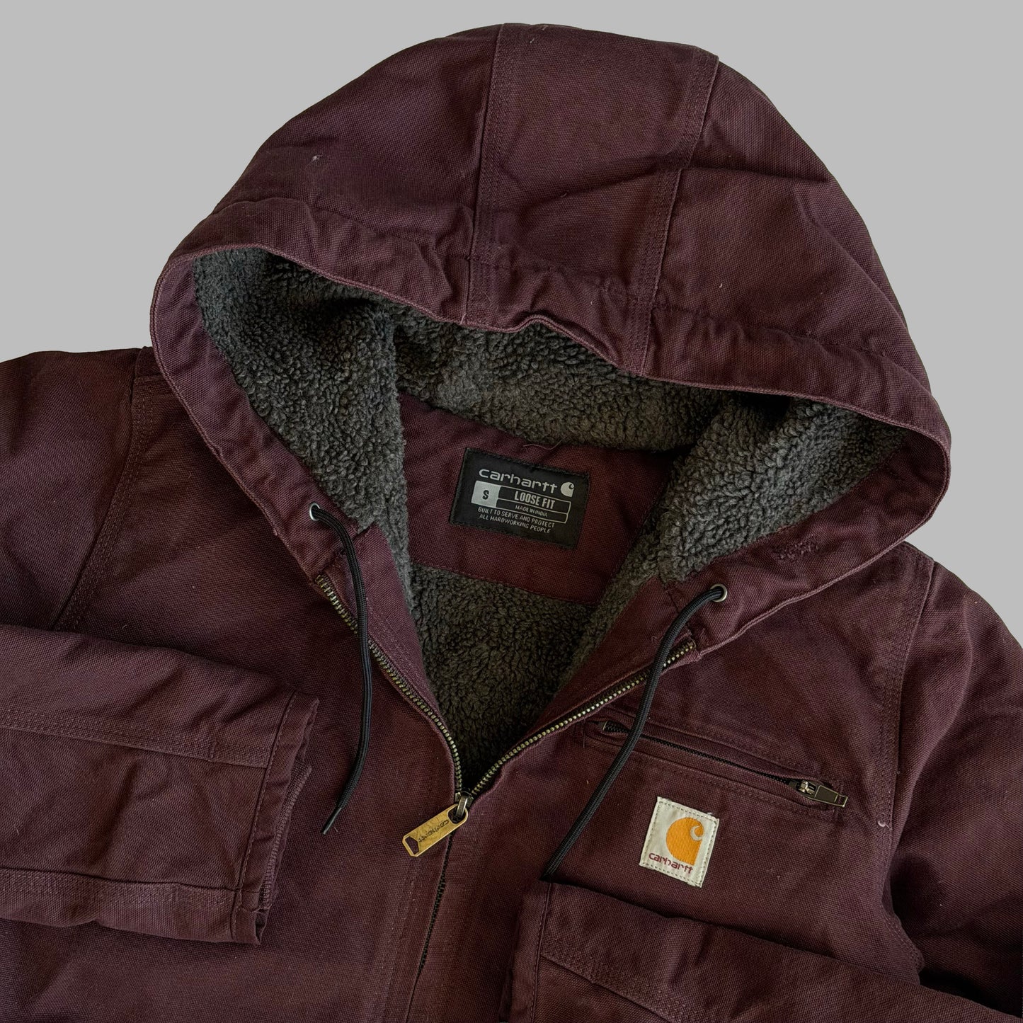 Carhartt Sherpa-Lined Active Jacket - S