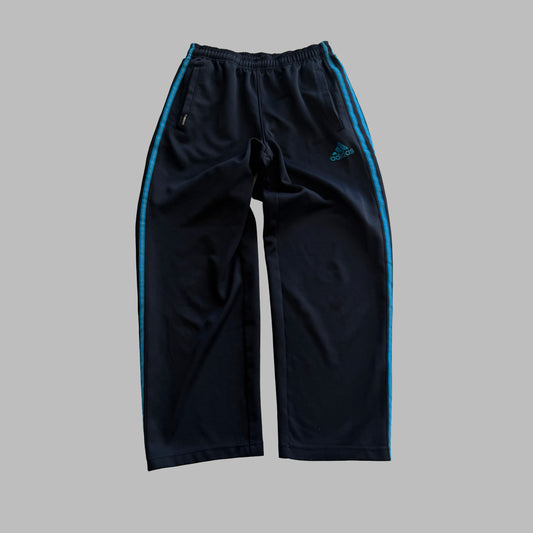 Y2K Adidas Three Stripe Active Track Pants - S