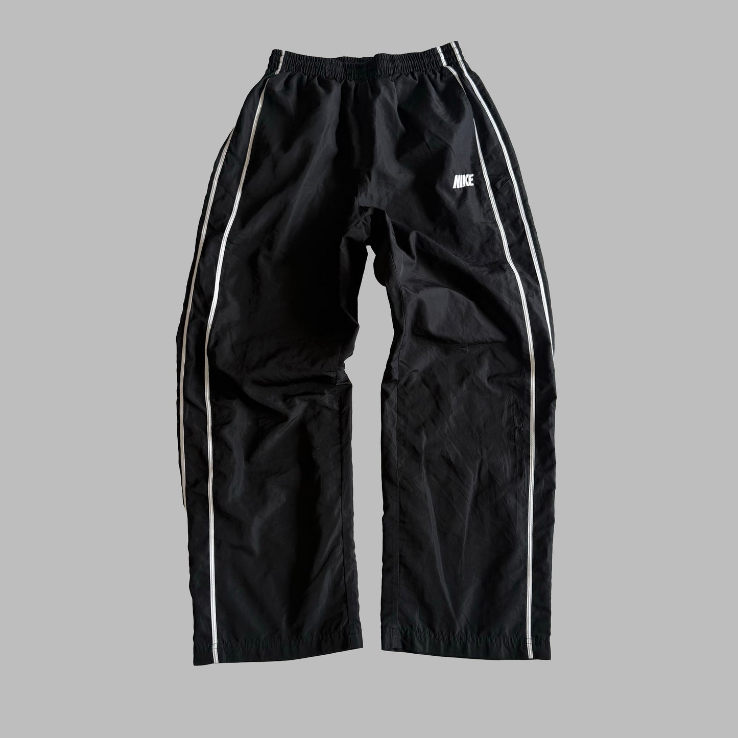 Y2K Nike Wide Leg Three Quarter Track Pants - XS