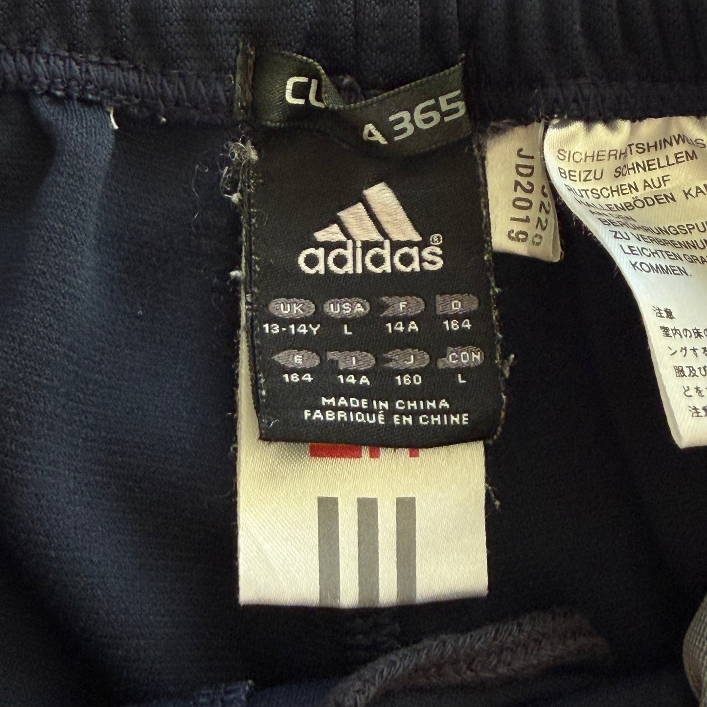 Y2K Adidas Three Stripe Active Track Pants - S