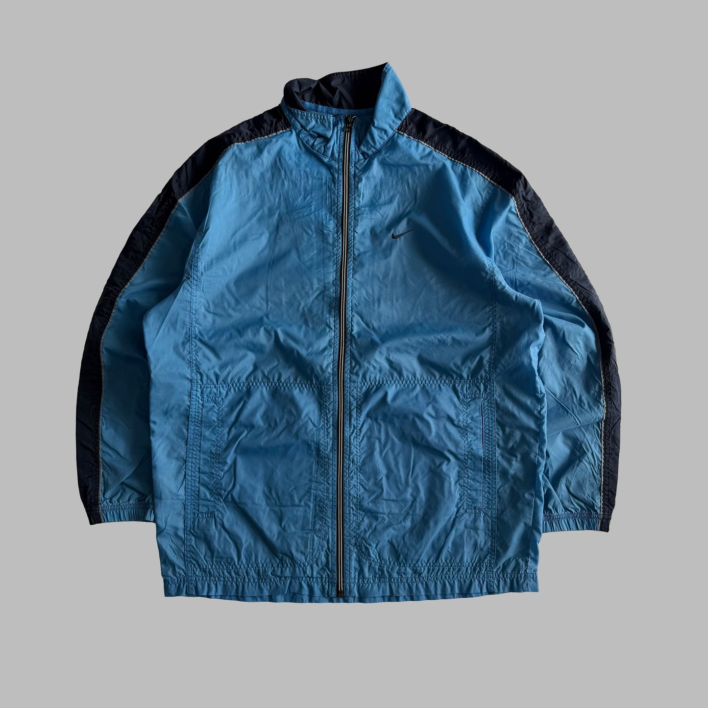 90s Nike Panelled Track Jacket - M