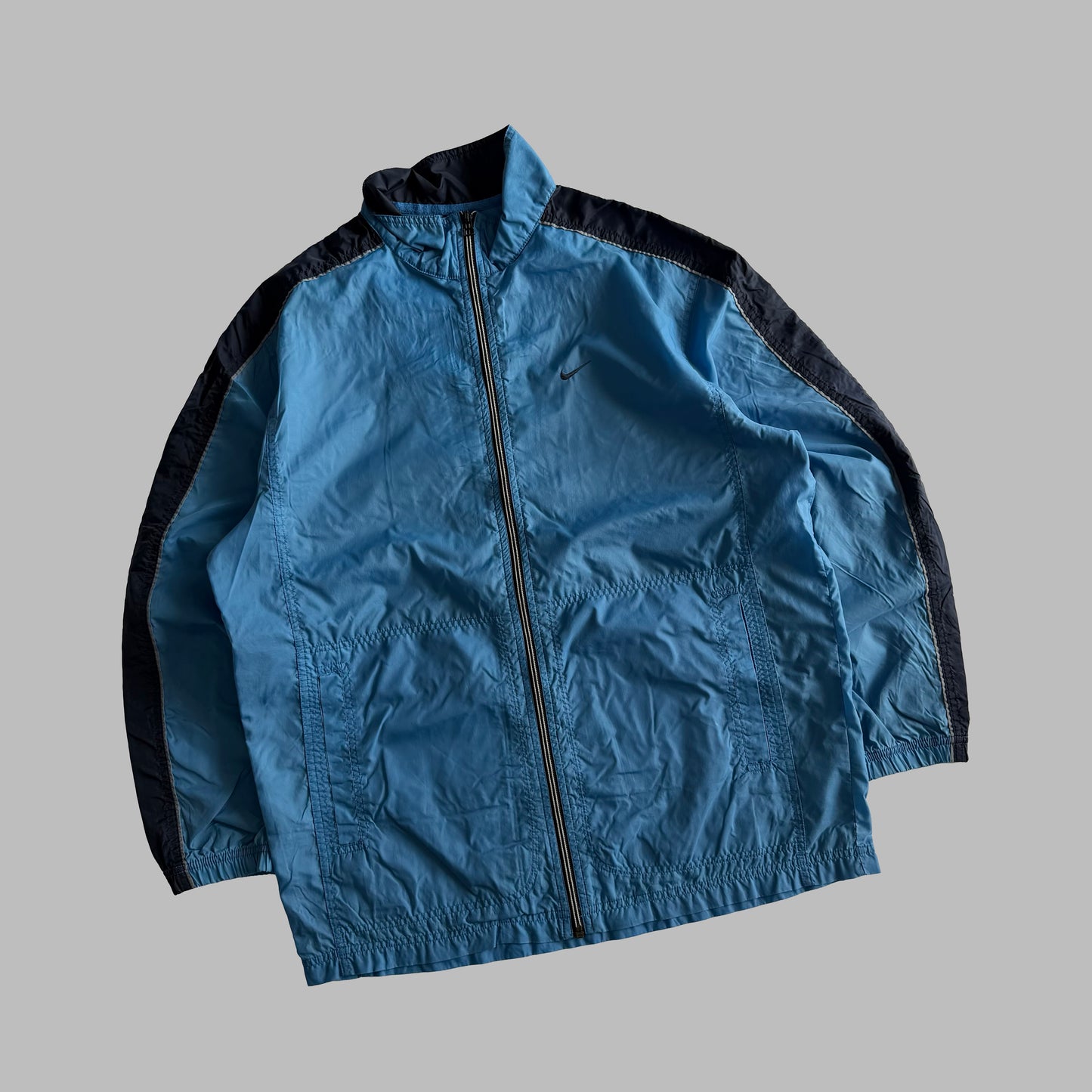 90s Nike Panelled Track Jacket - M