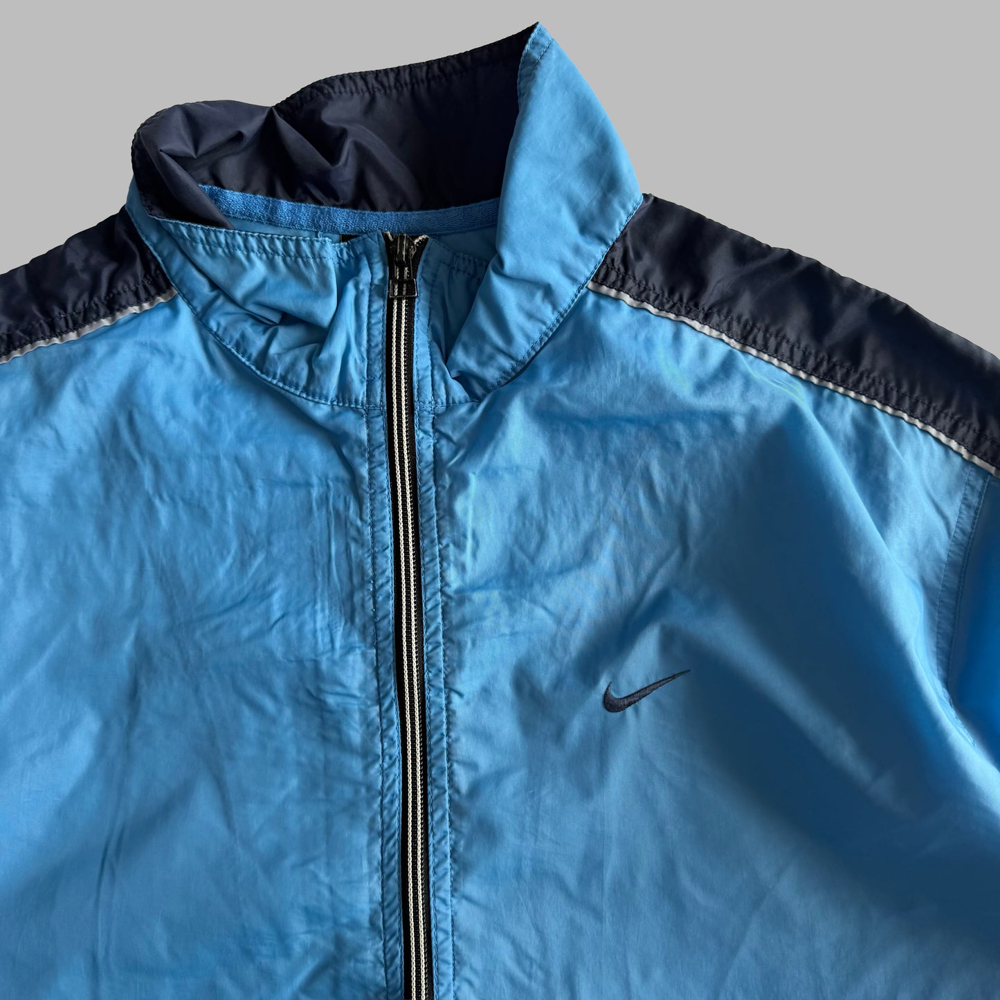 90s Nike Panelled Track Jacket - M