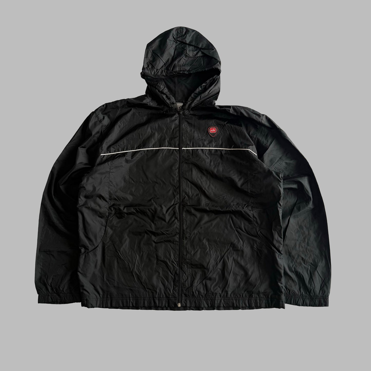 Y2K Nike Classic Swoosh Track Jacket - XXL