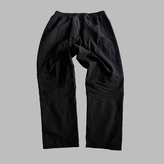 Y2K Adidas Striped Wide Leg Track Pants - XL