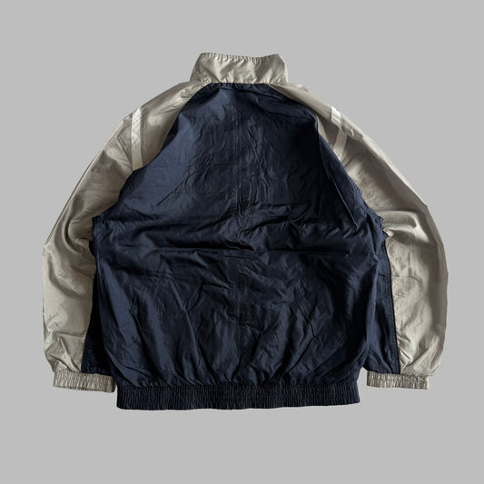 90s Adidas Three Stripe Track Jacket - L