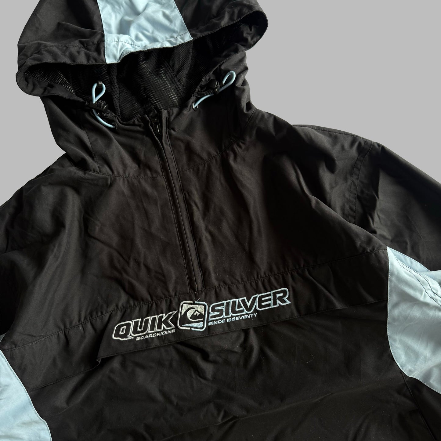 Y2K Quiksilver Panelled Track Jacket - S