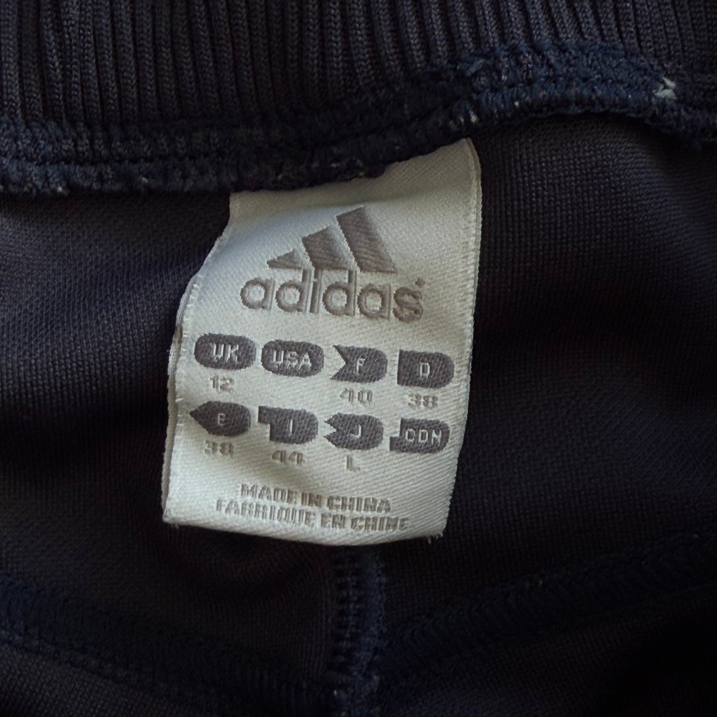 Y2K Adidas Three Stripe Active Track Pants - M