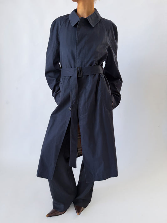 90s Burberry Trench Coat - L