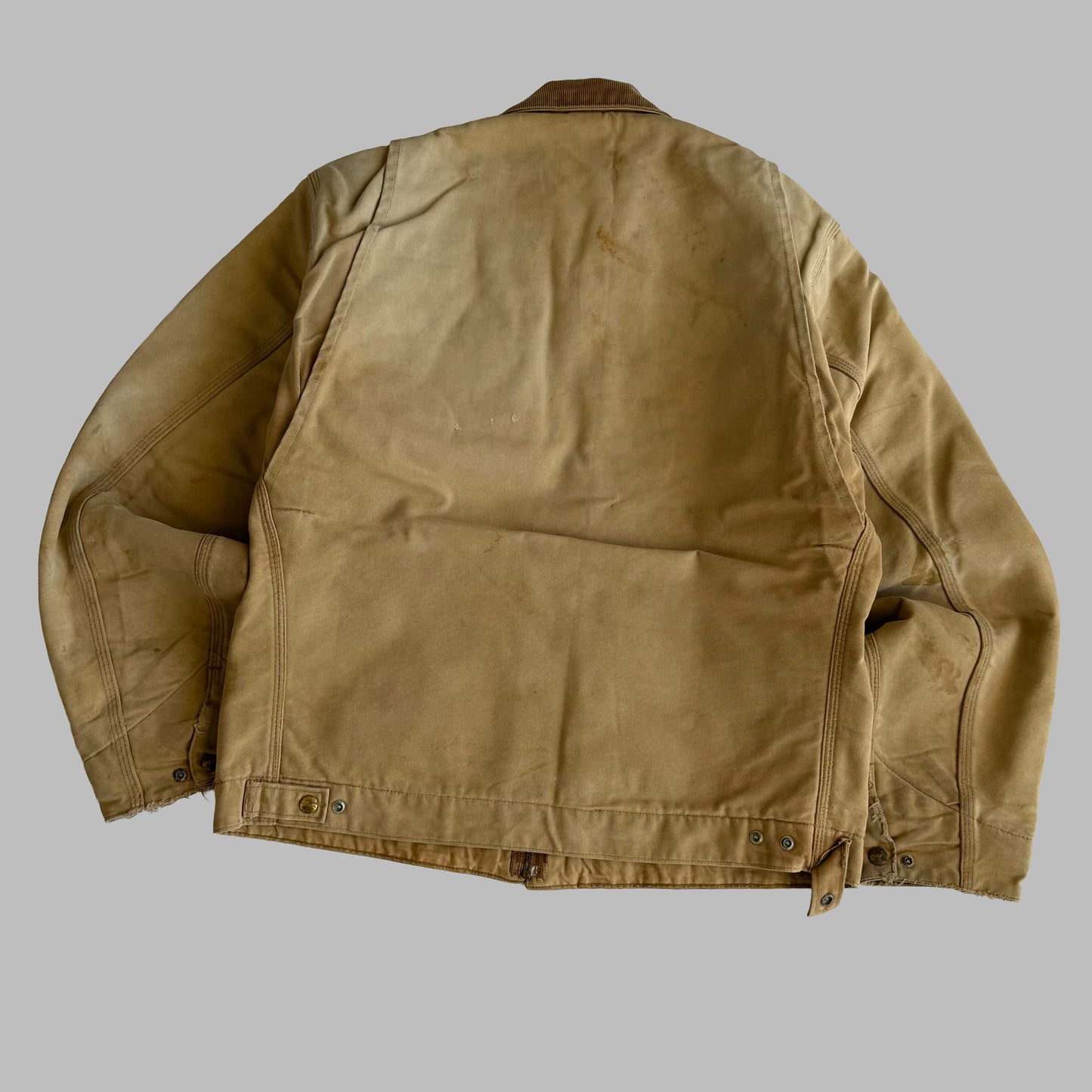 90s Carhartt Blanket Lines Duck Canvas Jacket - L
