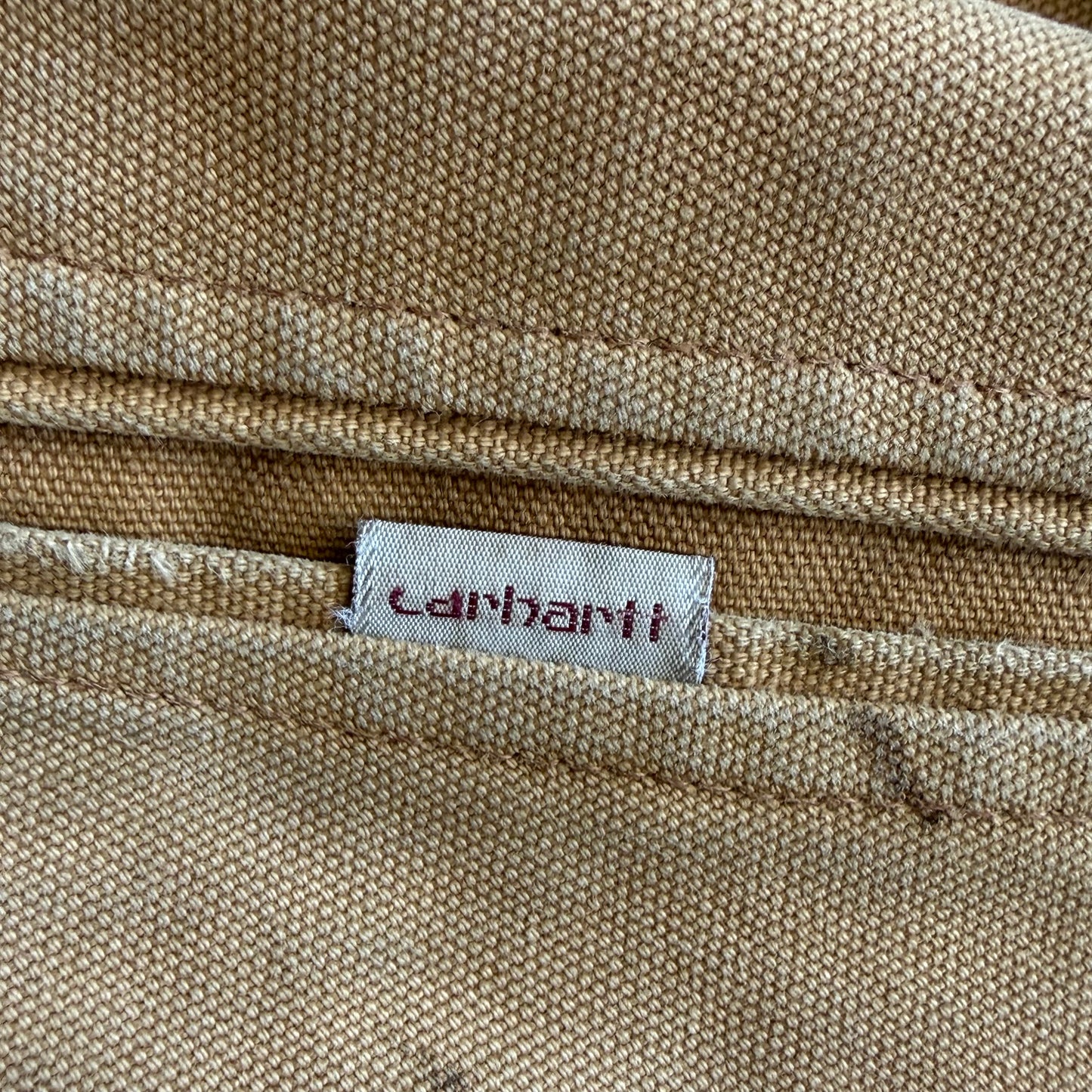90s Carhartt Blanket Lines Duck Canvas Jacket - L