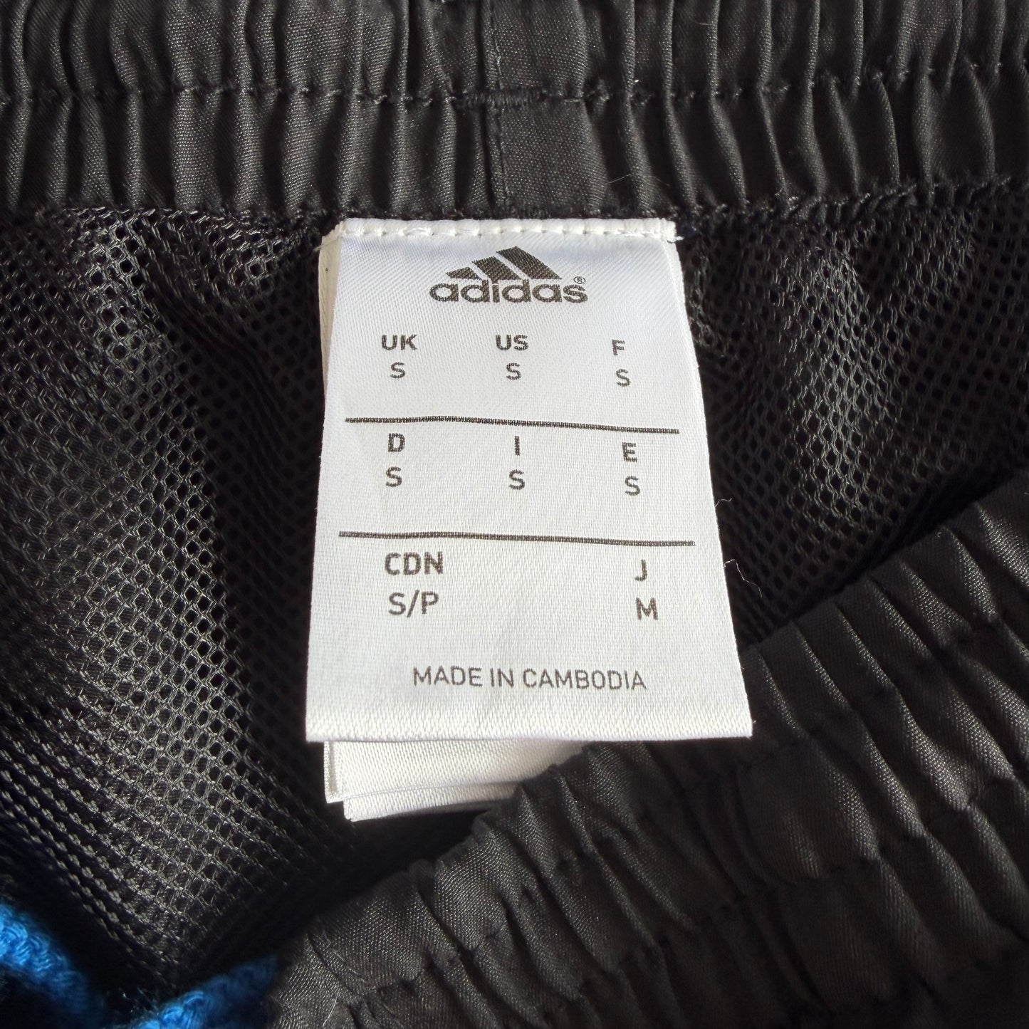 Y2K Adidas Three Stripe Baggy Track Pants - S