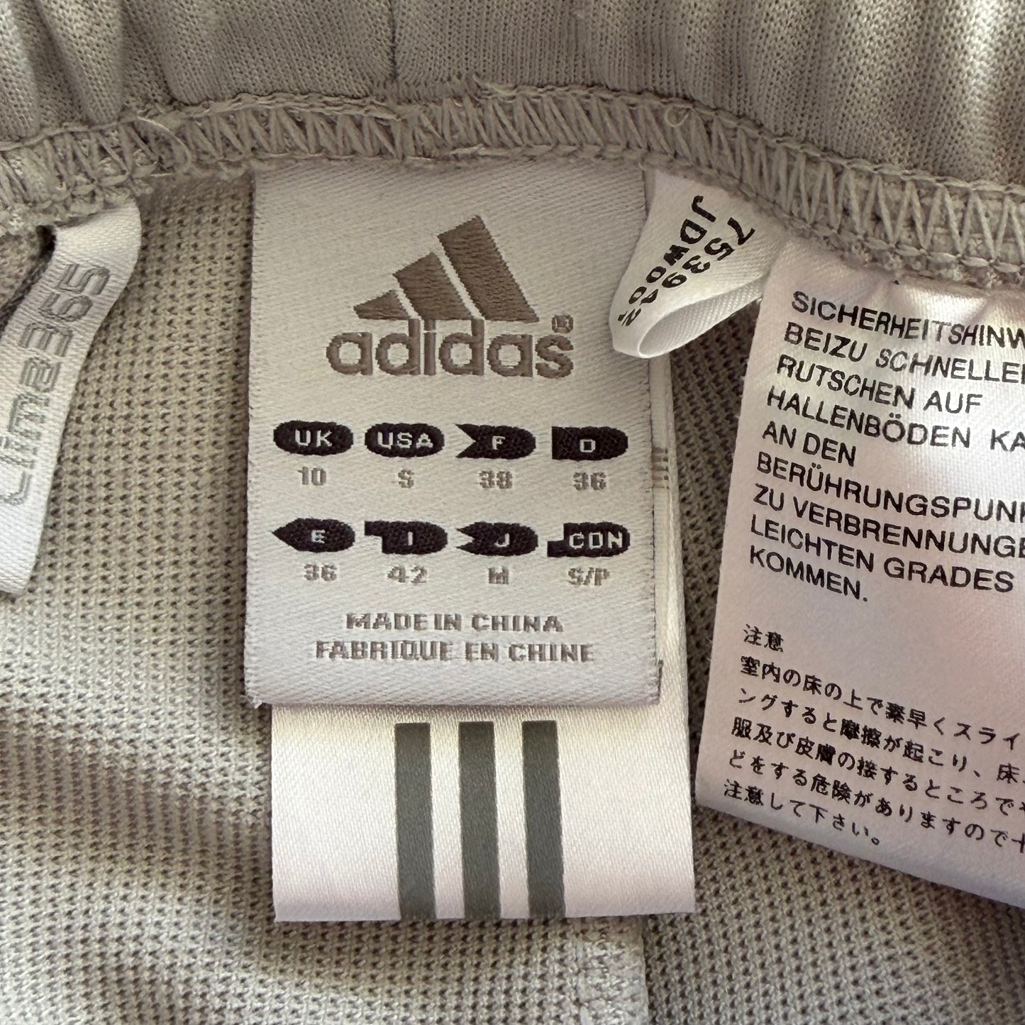Y2K Adidas Three Stripe Active Track Pants - S