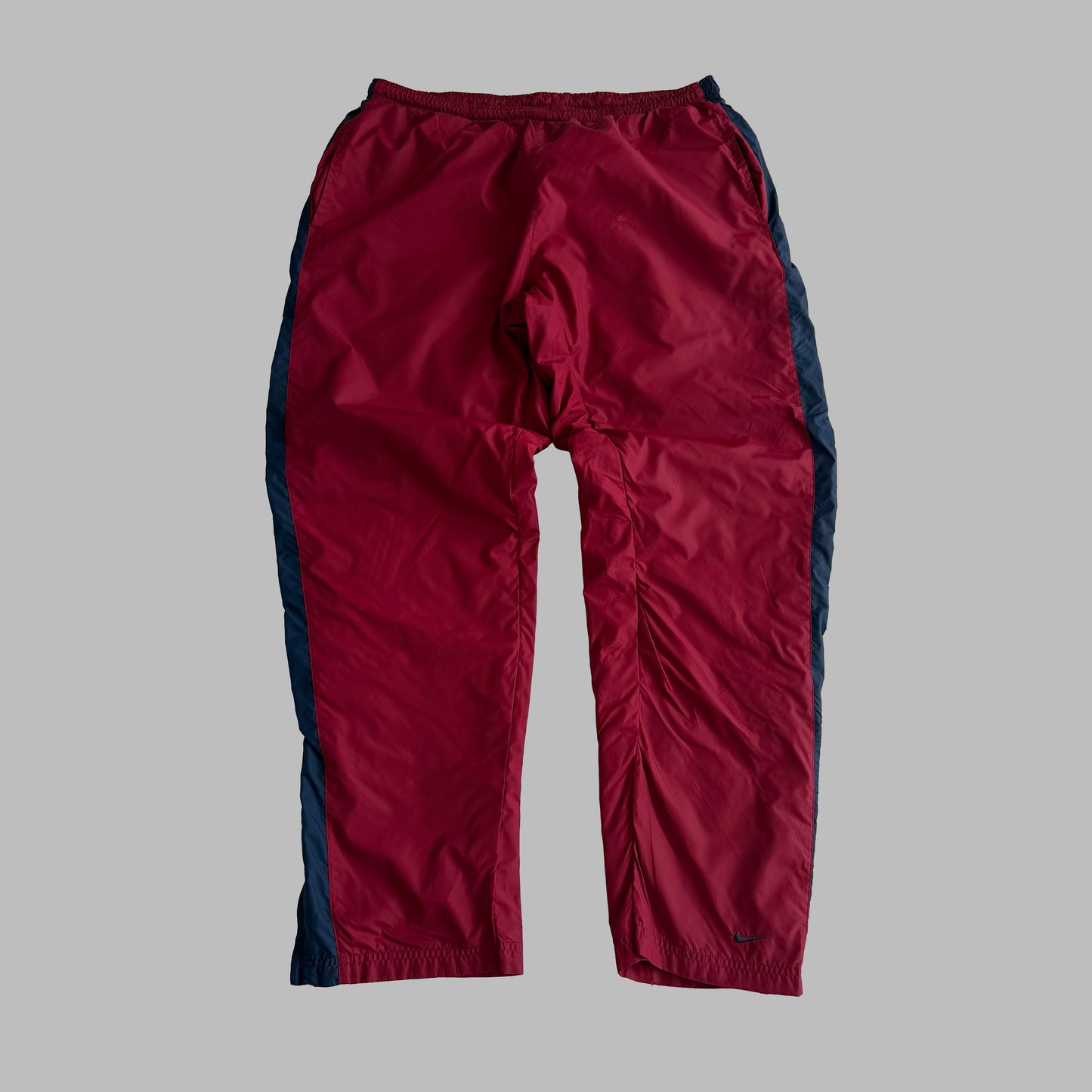 00s Nike Wide Leg Track Pants - Large