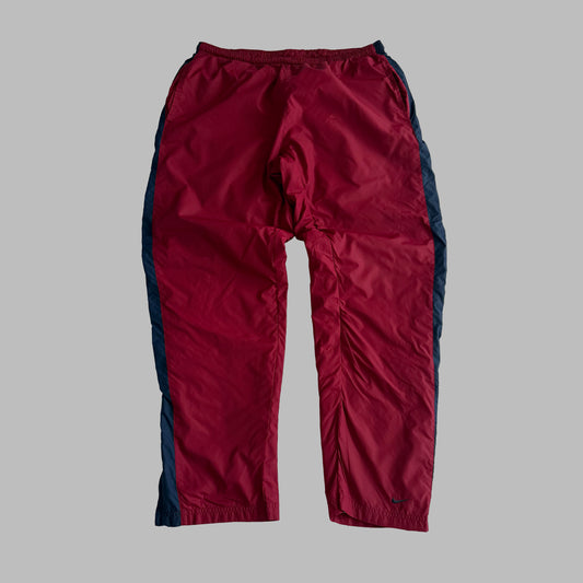00s Nike Wide Leg Track Pants - Large